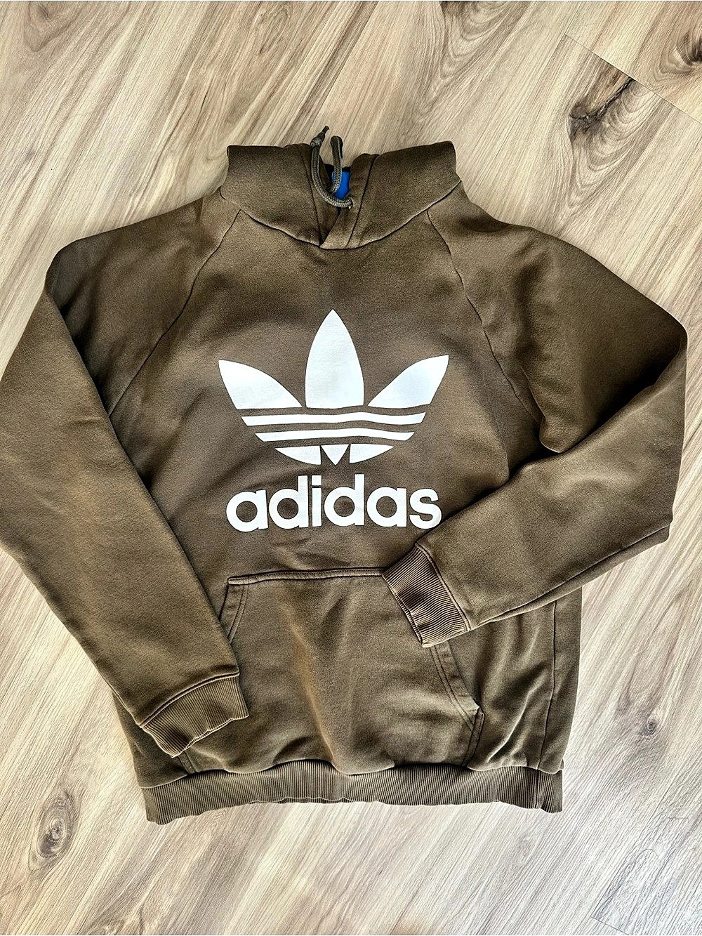 adidas Adicolor Classics Trefoil Hoodie Brown size L